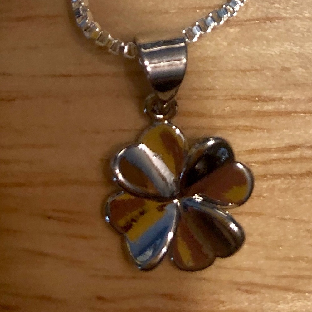 sterling silver 4 leaf clover